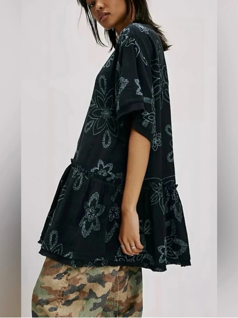 Free People “Picking Petals” Mini Dress ✨